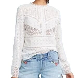 James Coviello Burnham Lace‎ Top